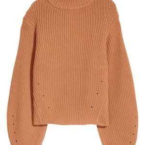 H&M Teens Girls Camel Cashmere Blend Sweater